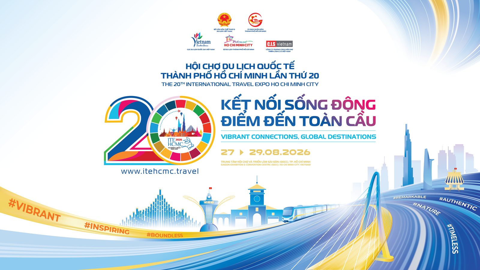 Khai mạc Hội chợ Du lịch Quốc tế TP. Hồ Chí Minh lần thứ 20 – ITE HCMC 2026